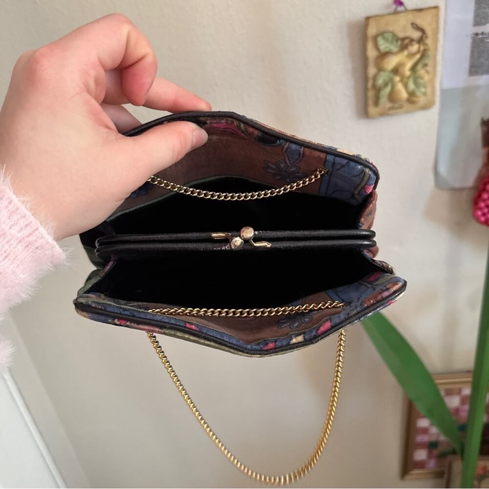 Emilio Pucci Vintage 1960s Velvet Purse - Picture 7 of 7